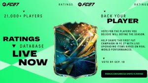 EA FC 27 Ratings Database Opens as Community Voting Begins for Destiny For Glory