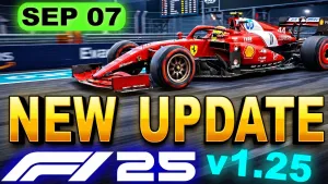 F1 25 v1.25 Update Brings the Full 2026 F2 Season and More