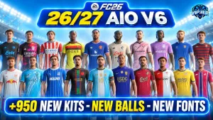 EA FC 26 2026/2027 KitPack V6 Mod Released