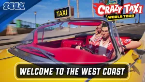 Crazy Taxi: World Tour Shows Off West Coast Region in New Trailer