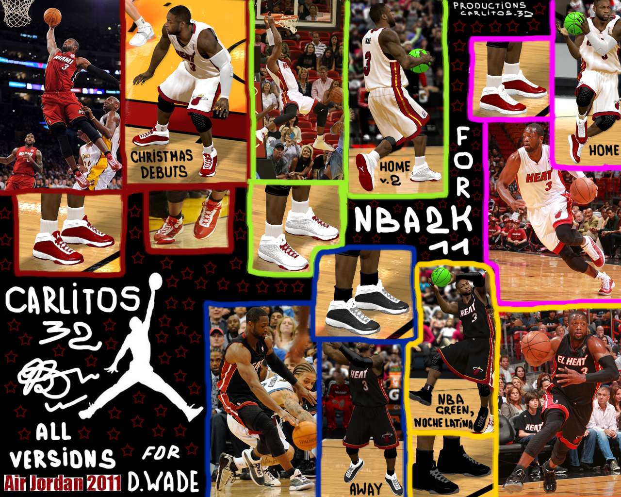 Realistic Shoes Air Jordan 2011 for D. Wade by CARLITOS_32 - NBA 2K11 ...