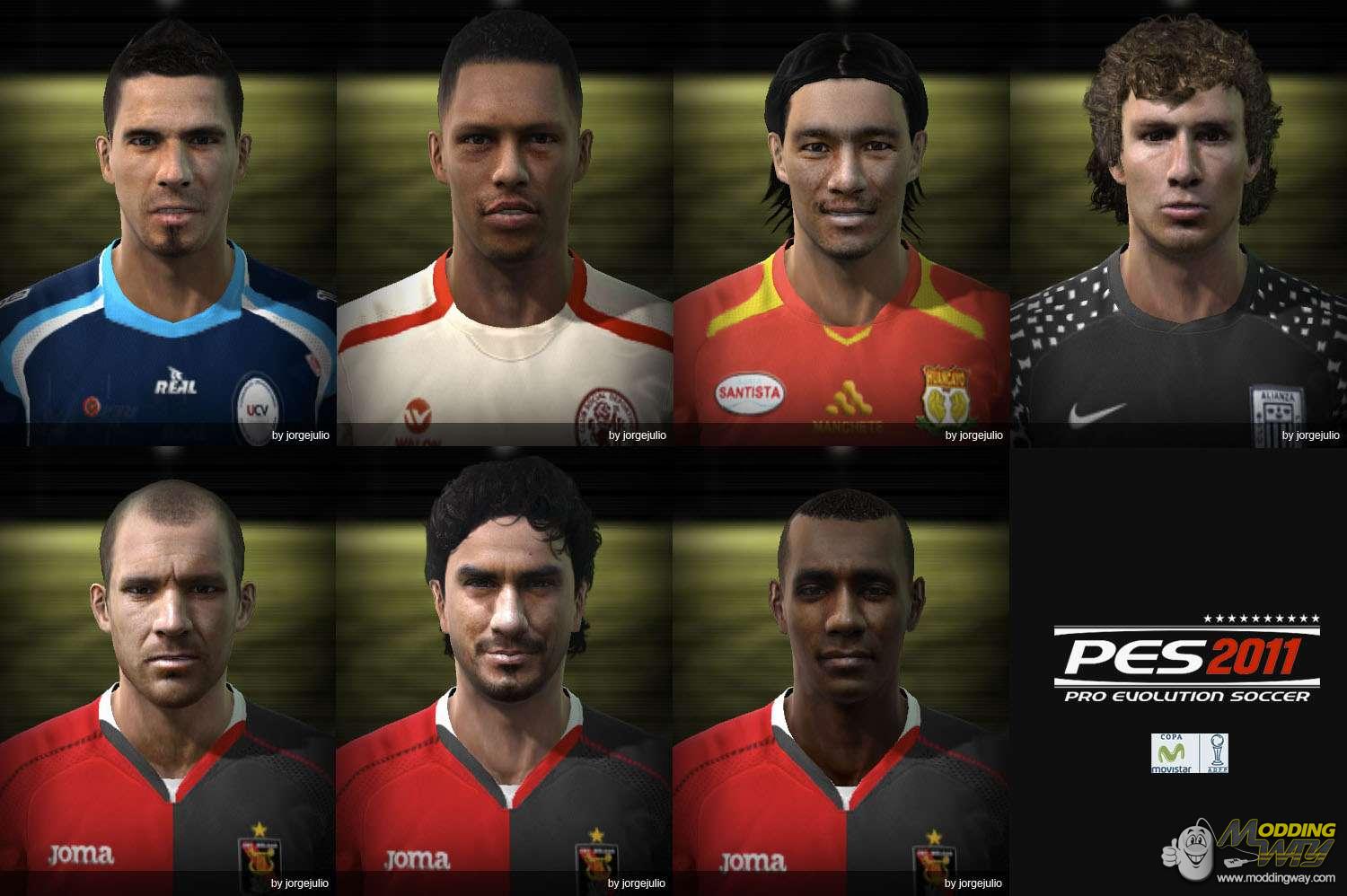 Mr.coool PES 2011 Egyptian Facs Pack v.1 - Pro Evolution Soccer