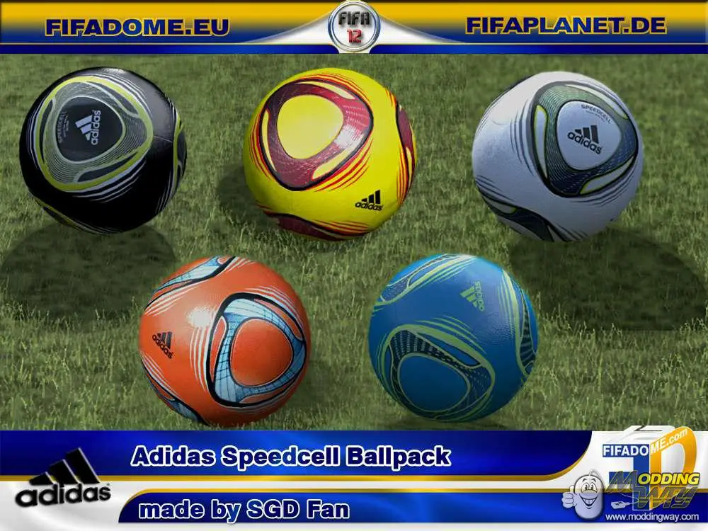 Cambiable Un evento Oculto Adidas Speedcell Ballpack - FIFA 12 at ModdingWay
