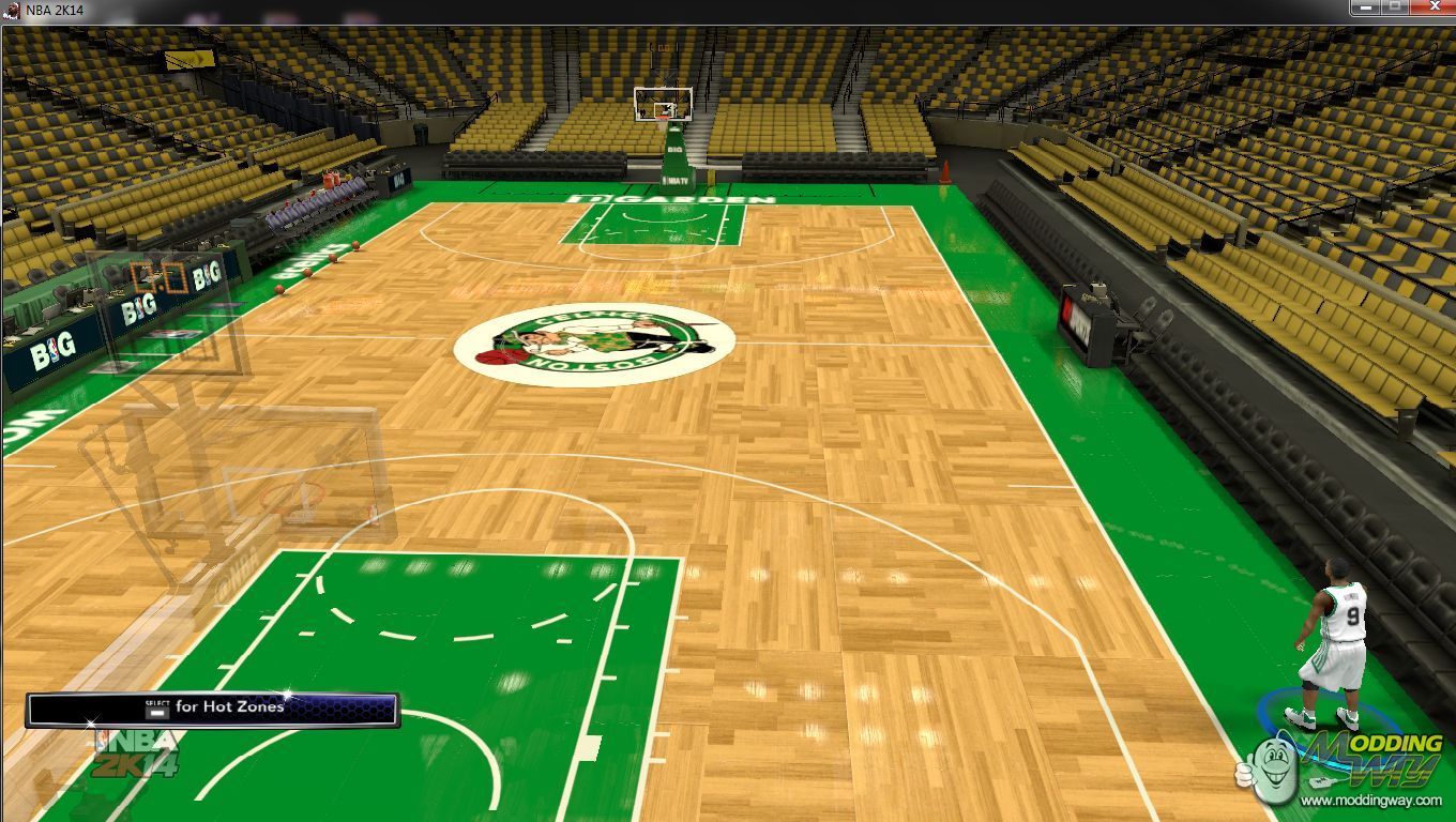 Boston Celtics 2016 court update NBA 2K14