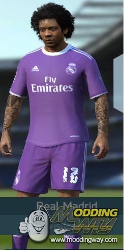 Kit Away Real Madrid 2016-17 FIFA14 - FIFA 14 at ModdingWay