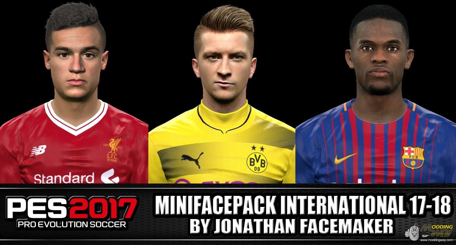 Minifacepack 17-18 by Jonathan Facemaker - Pro Evolution ...