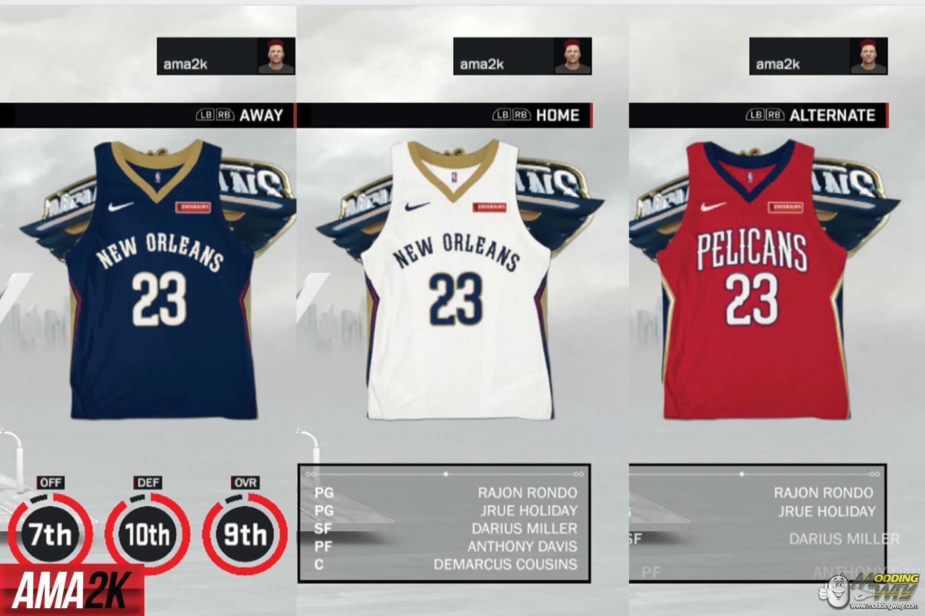new orleans pelicans home jersey