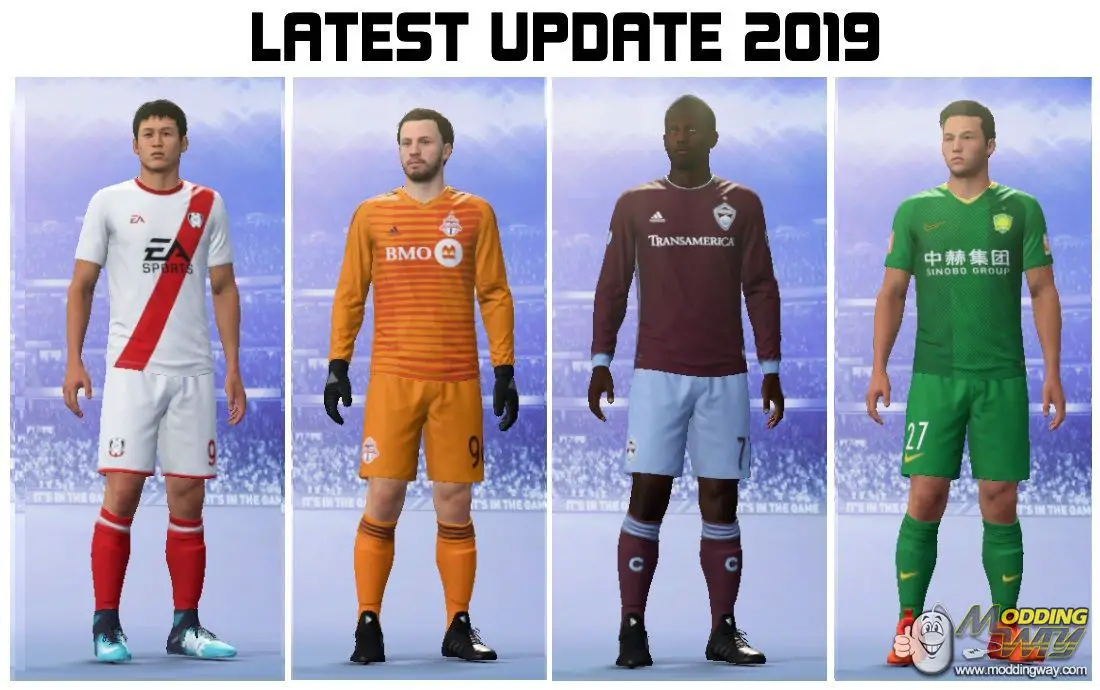 New squads update! FIFA 19 at ModdingWay