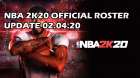 NBA 2K20 OFFICIAL ROSTER UPDATE 02. 04. 20  - NBA 2K19