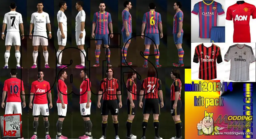 Serie B 13-14 Mini Pack 1 - Pro Evolution Soccer 2013 at ModdingWay