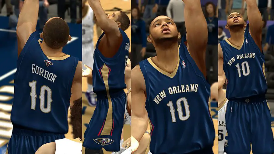 NBA 2K14 Complete New Orleans Pelicans Jersey Patch 