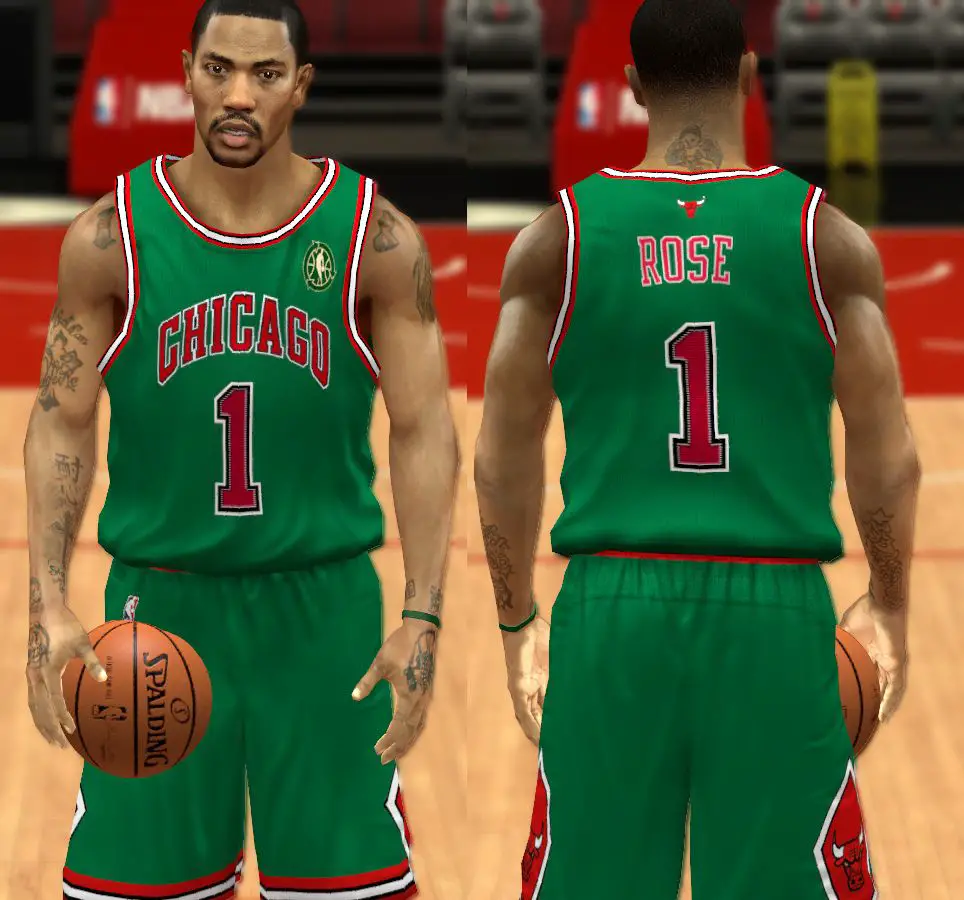NBA 2K13 Chicago Bulls Jersey Pack 