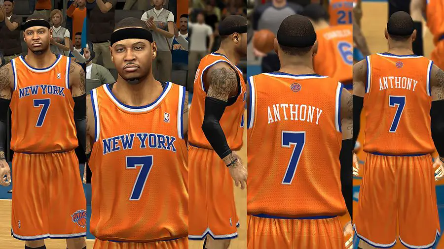 NBA 2K14 New York Knicks Court V2 (HD Texture Mod) 
