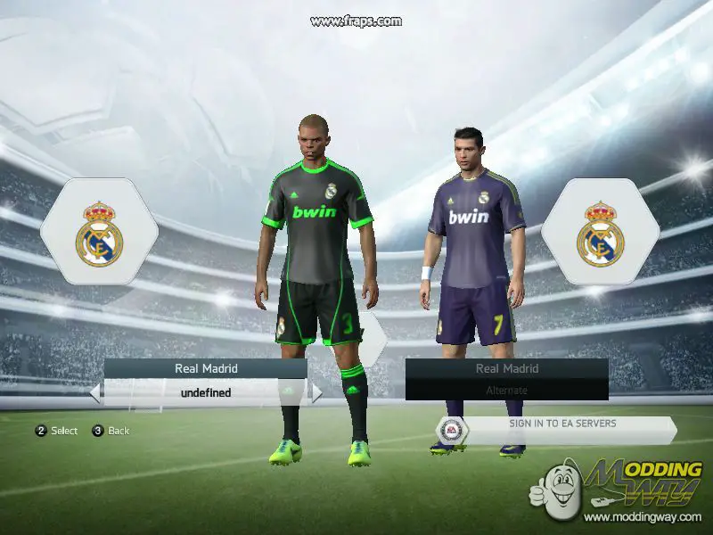 Real Madrid fantasy kits - FIFA 14
