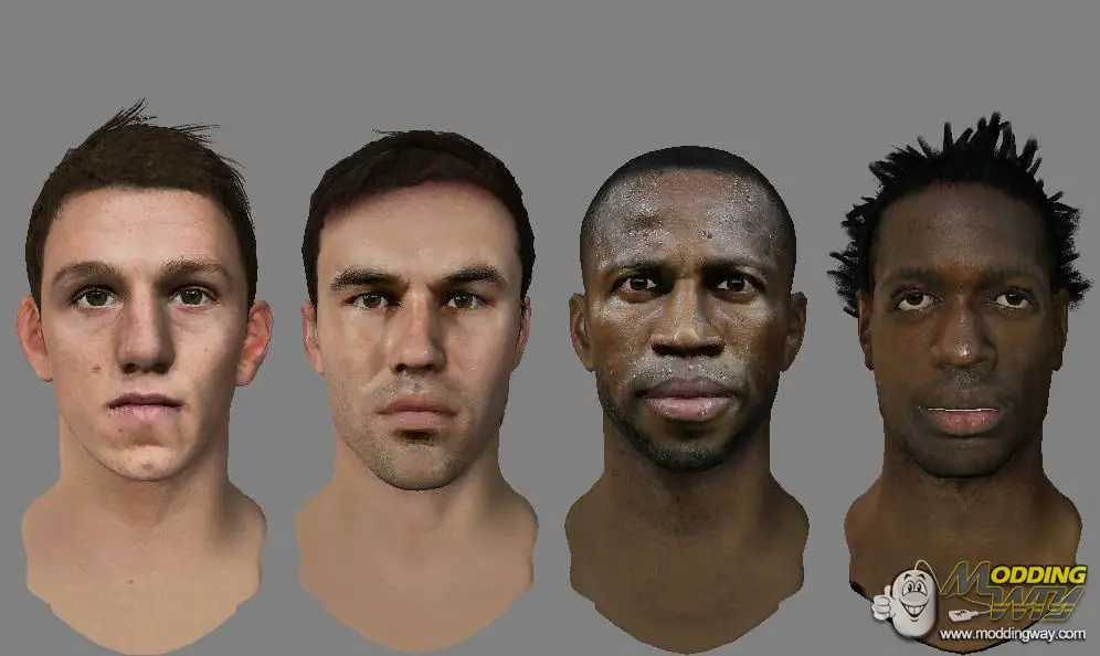 Faces Pack V 4 By Cgmoon Fifa 14 At Moddingway