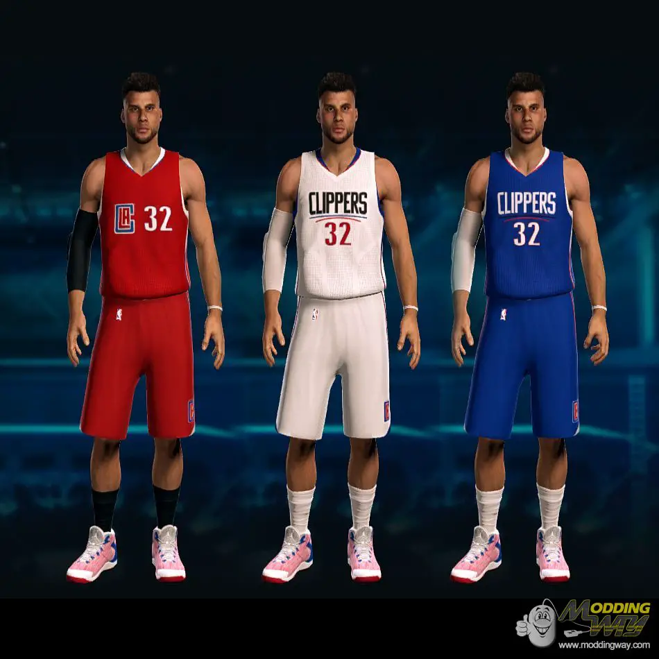 clippers blue jersey 2017