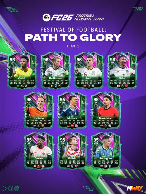 Path To Glory: Team 1 – live in packs NOW! 