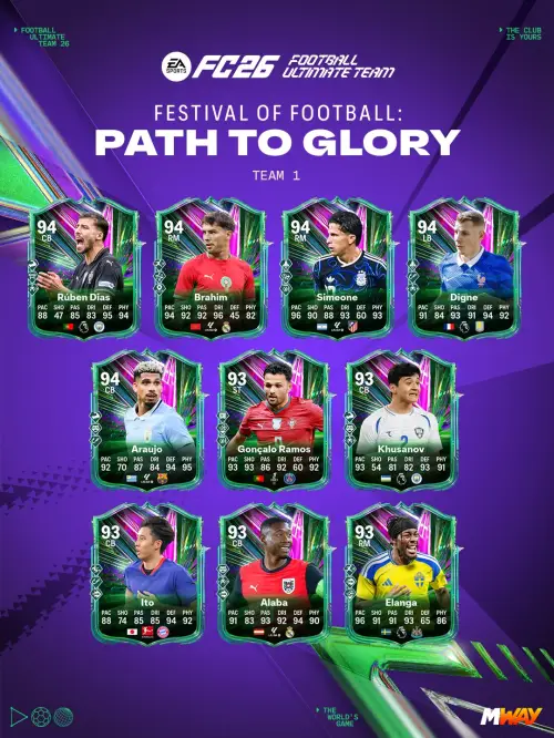 Path To Glory: Team 1 – live in packs NOW! 