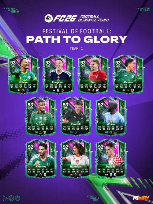 Path To Glory: Team 1 – live in packs NOW! 