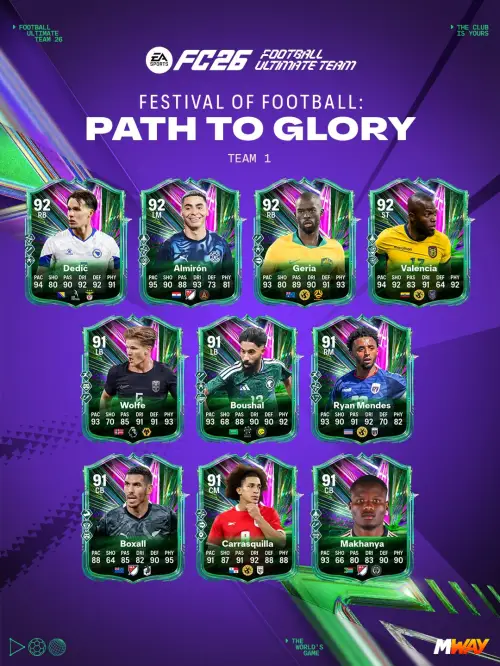 Path To Glory: Team 1 – live in packs NOW! 